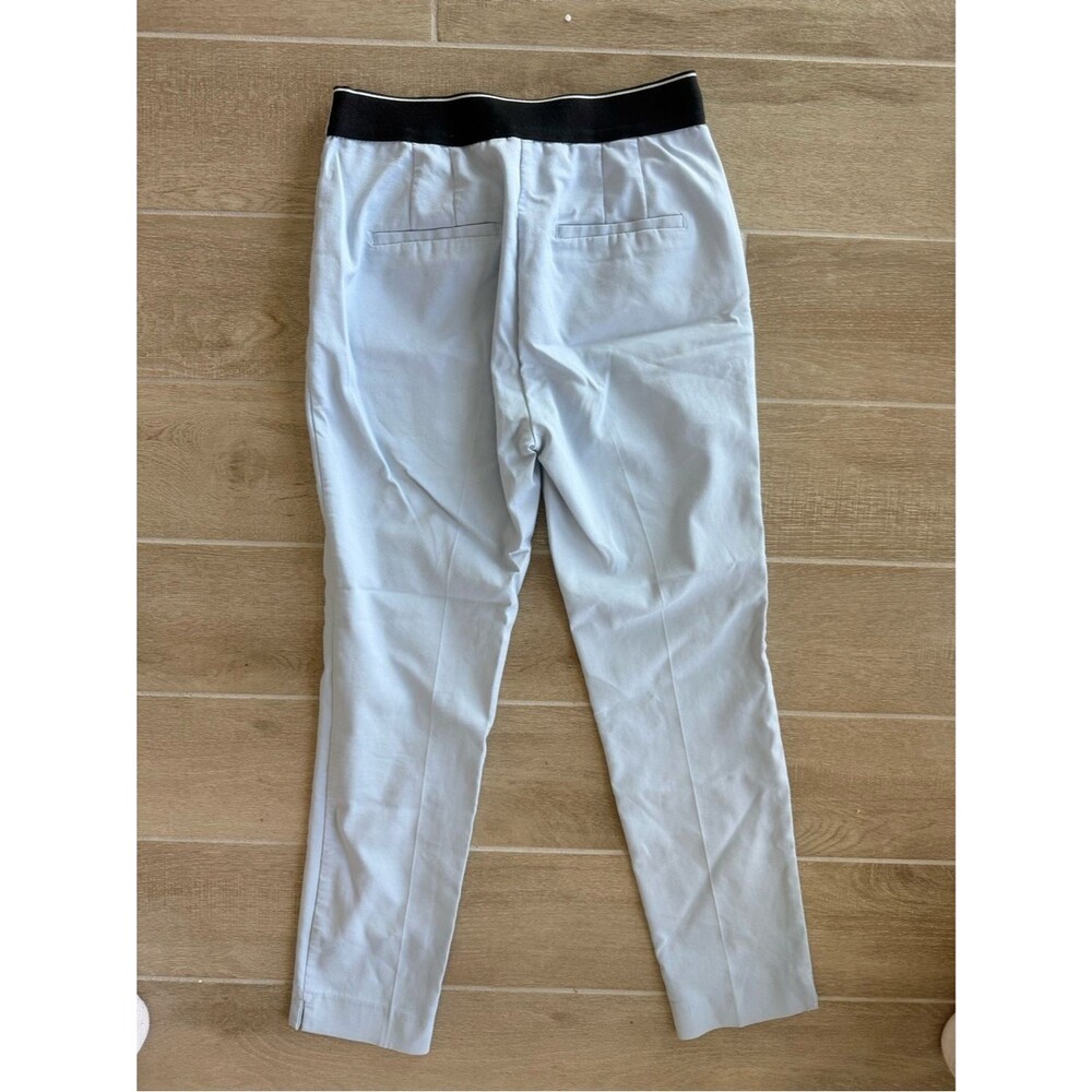 Zara Light Blue Women's Slim Dress Pants - Picture 2 of 4